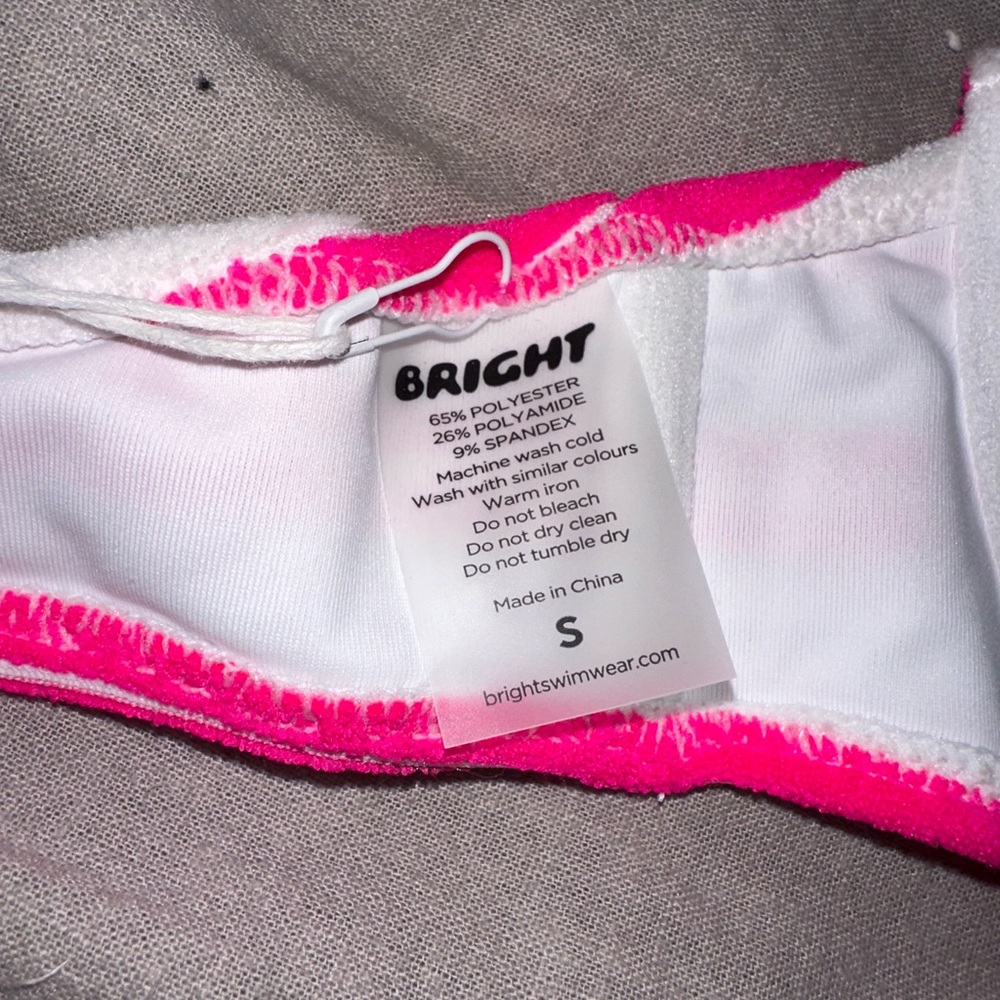 NWT Bright Swimwear Lola Top (Pink Horizon) - Picture 8 of 8